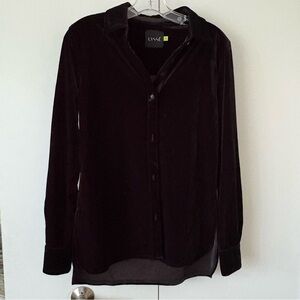 Lysse Velvet Blouse Black